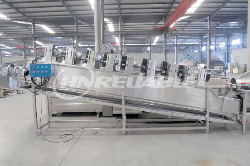 French fries air-drying machine