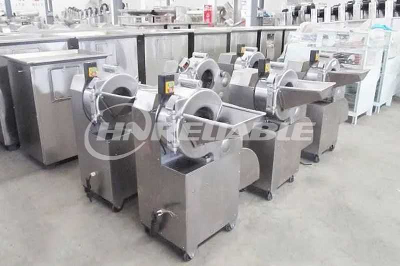 Fruit vegetable Dicing cutting machine