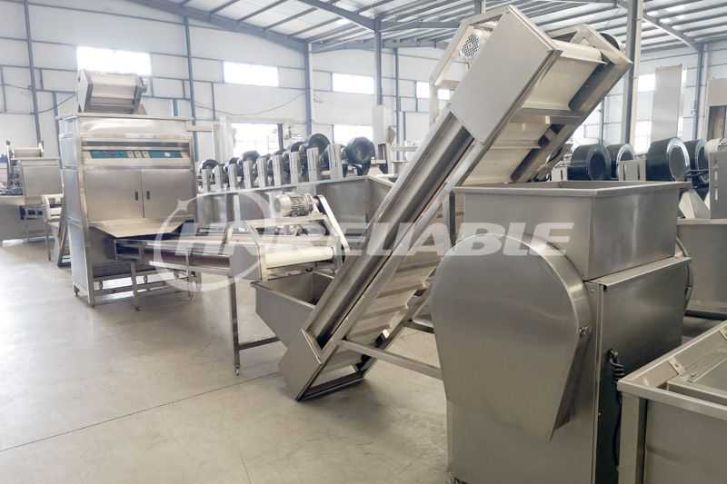 Dehydrated Garlic Slice Production Line