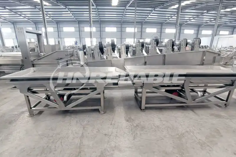 Onion cooling machine