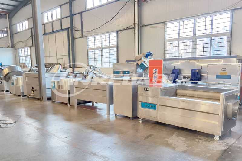 Semi-Automatic French Fries Production Line