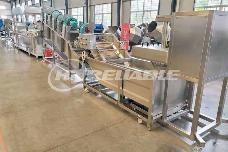 Full-Automatic Banana Chips Processing Line
