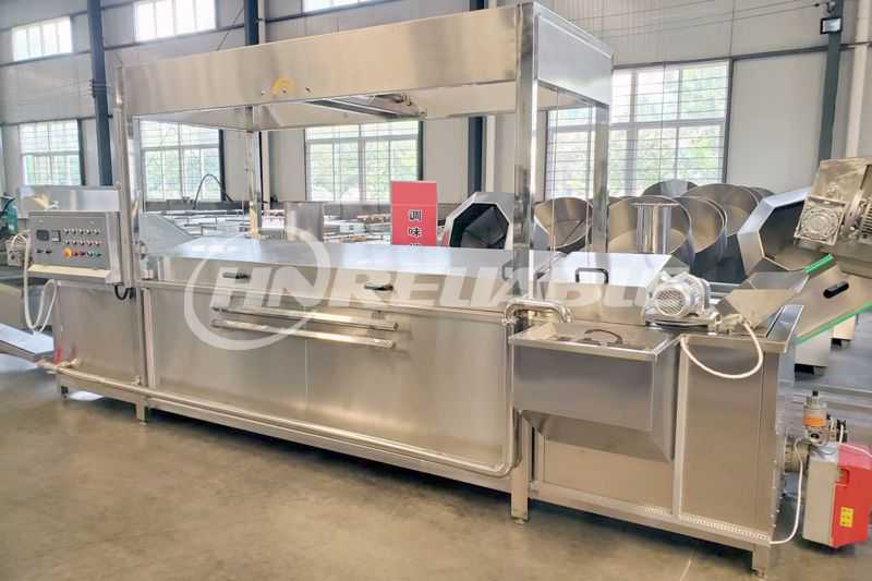 Plantain chips frying machine