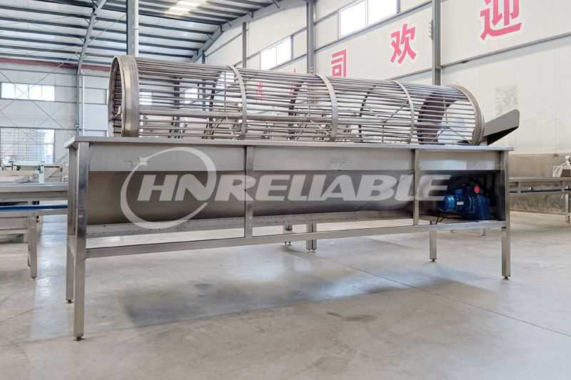 Drum Vegetable Grading Machine