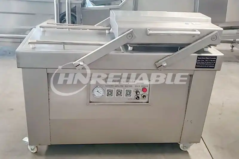 Vegetable packing machine