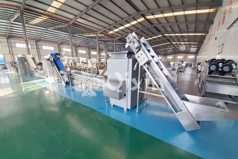 automated garlic peeling production line
