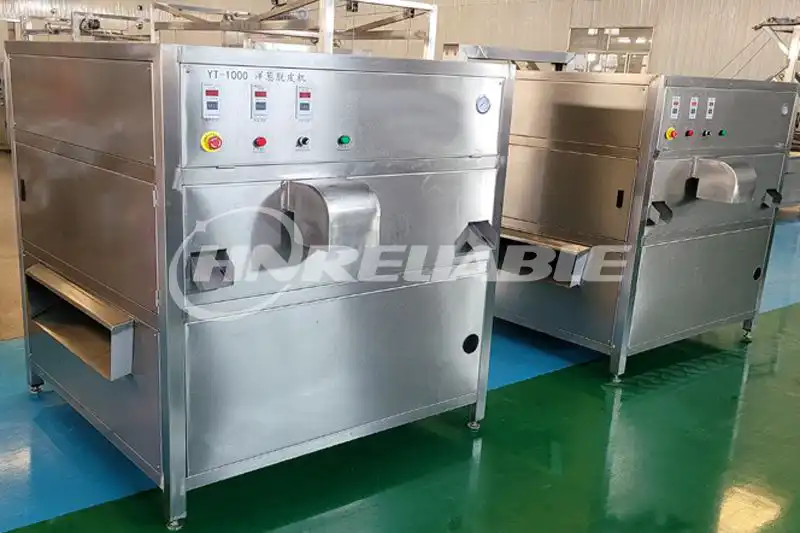 onion peeling machine