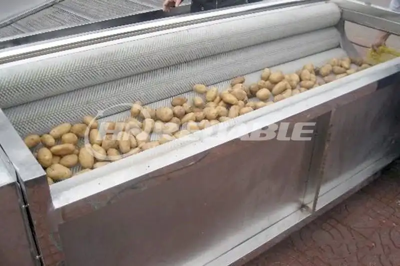 Potato Peeling and Washing Machine