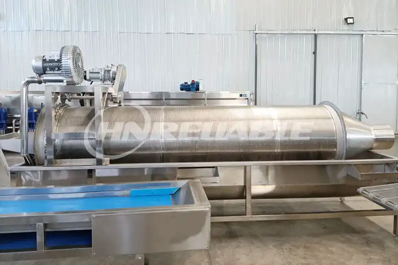 Drum cleaning machine