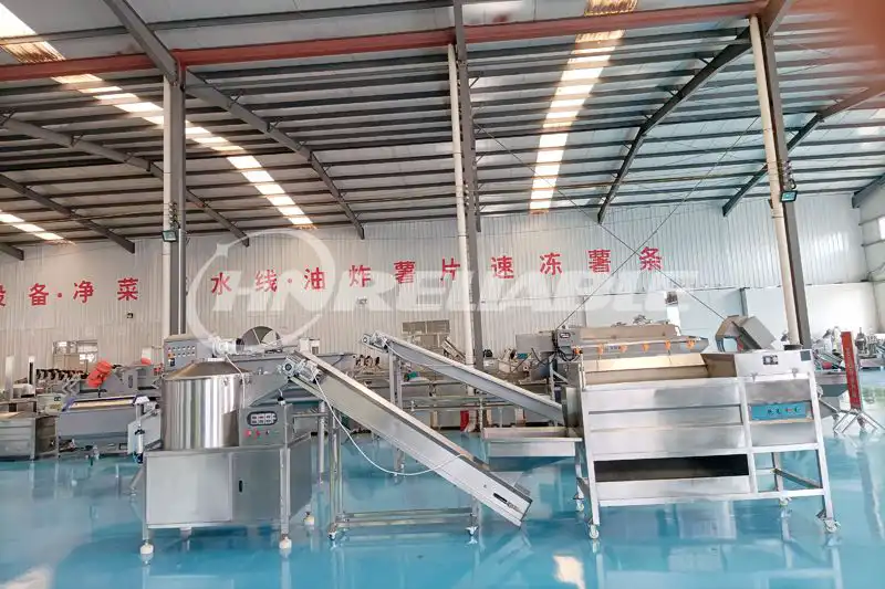 Blade cleaning peeling machine