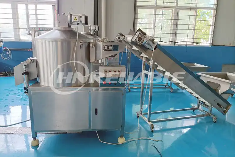 Blade washer peeler machine