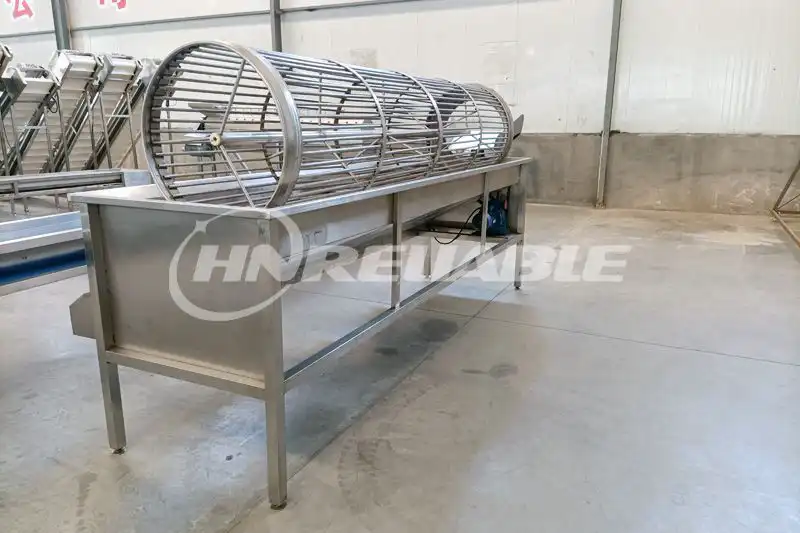 Drum Vegetable Grading Machine