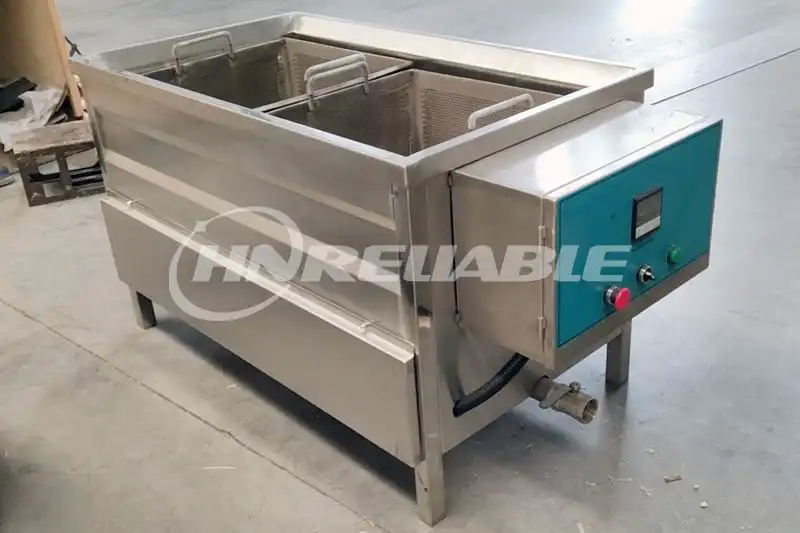 Vegetable frying machine
