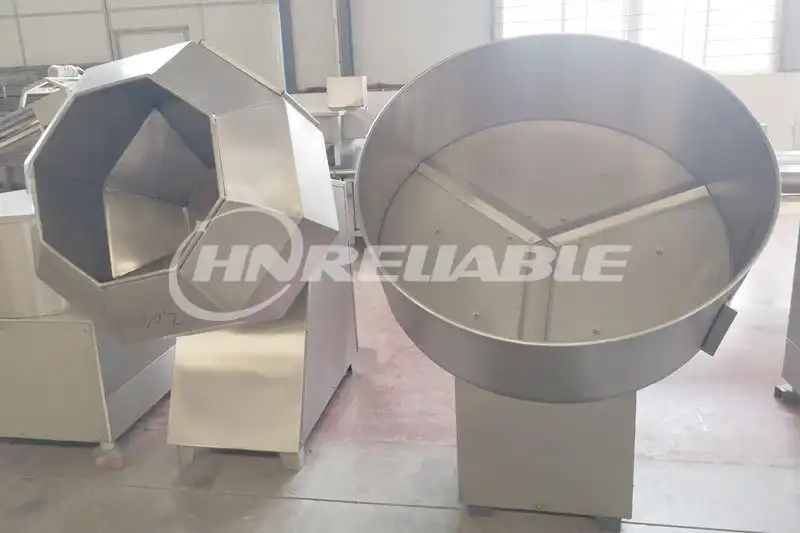 Round seasoning machine