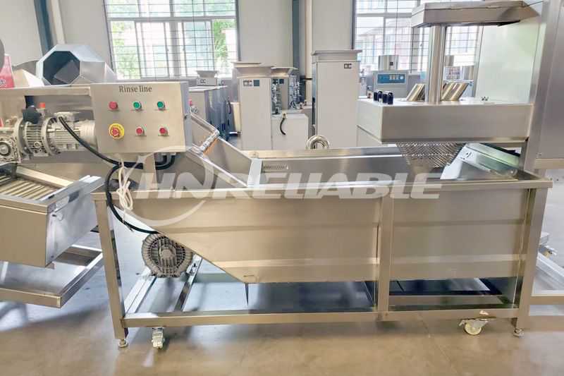 Banana chips blanching machine