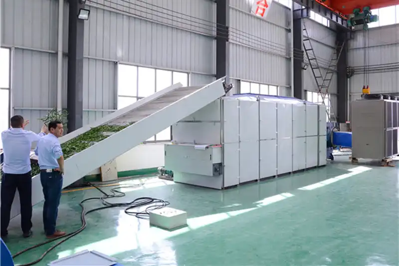 Garlic drying machine