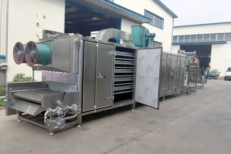 Garlic drying machine