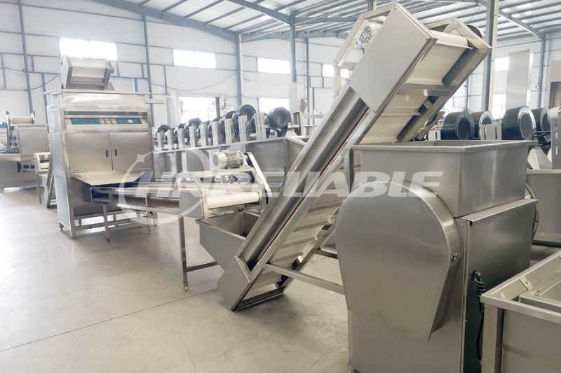 Dehydrated Garlic Slice Production Line