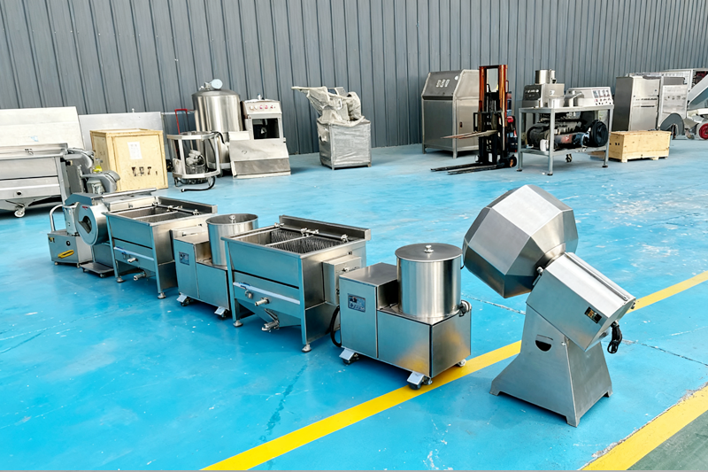 Semi-automatic Potato Chips Processing Line
