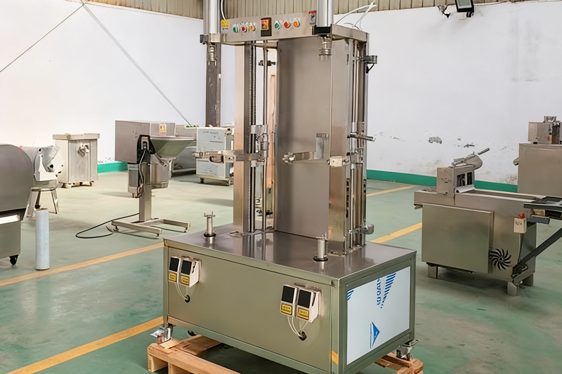 Rotary peeling machine