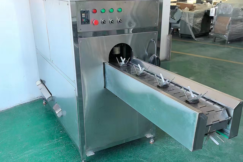 Onion root head cutting Machine