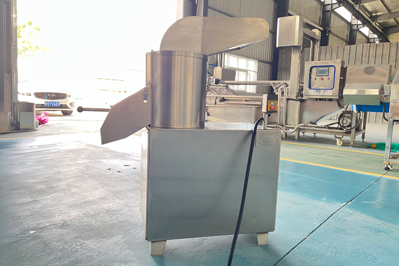 Garlic paste cutting machine