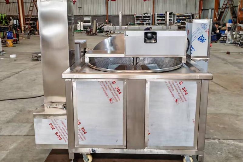 French fries frying machine