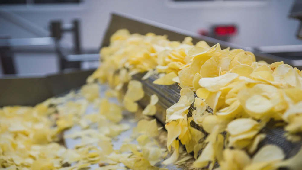 Automatic Potato Chips Production Processing Line Plant