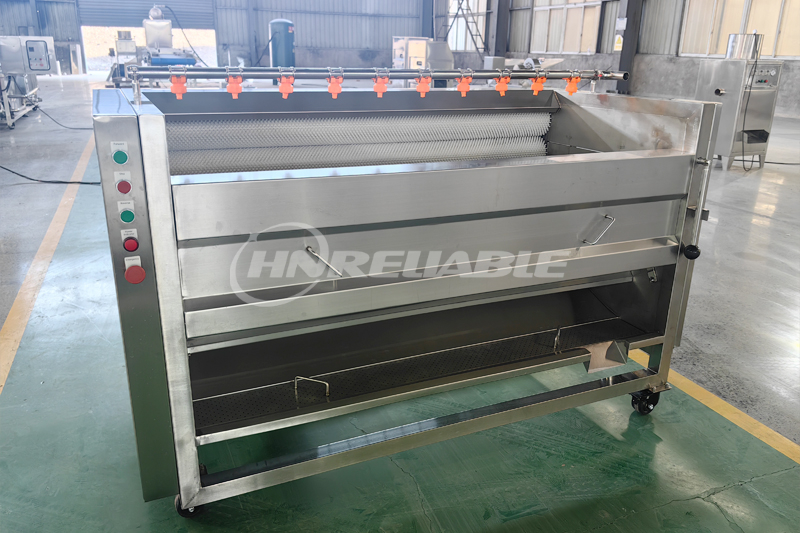 Brush cleaning machine