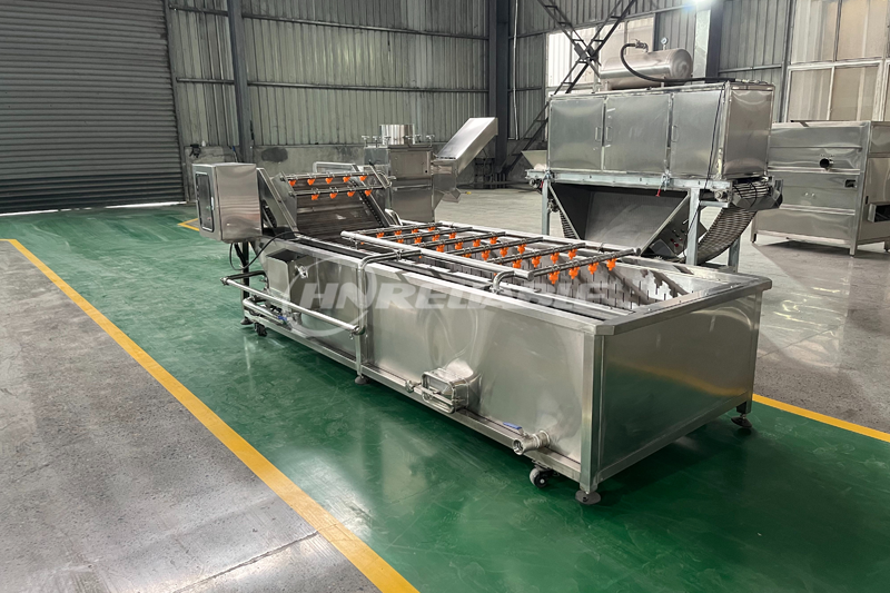 French fries washing machine