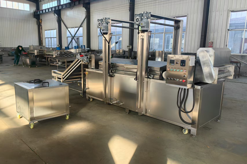 French fries frying machine