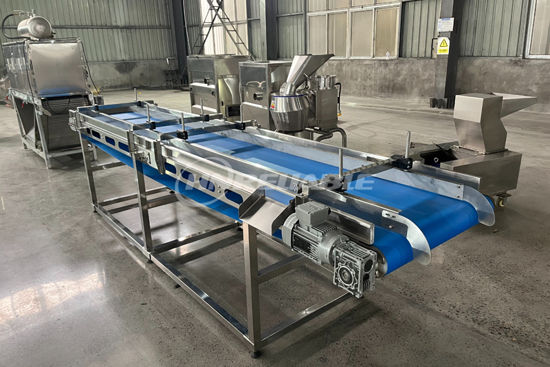 Vegetable sorting conveying machine