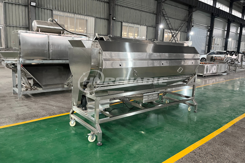 Spiral Washing and Peeling Machine