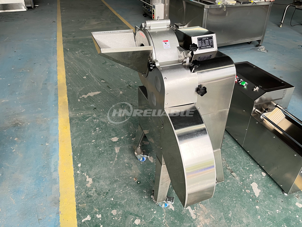 Fruit vegetable Dicing cutting machine